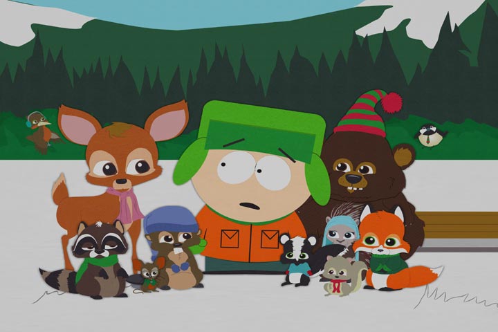 Смотреть 0814 - Woodland Critter Christmas